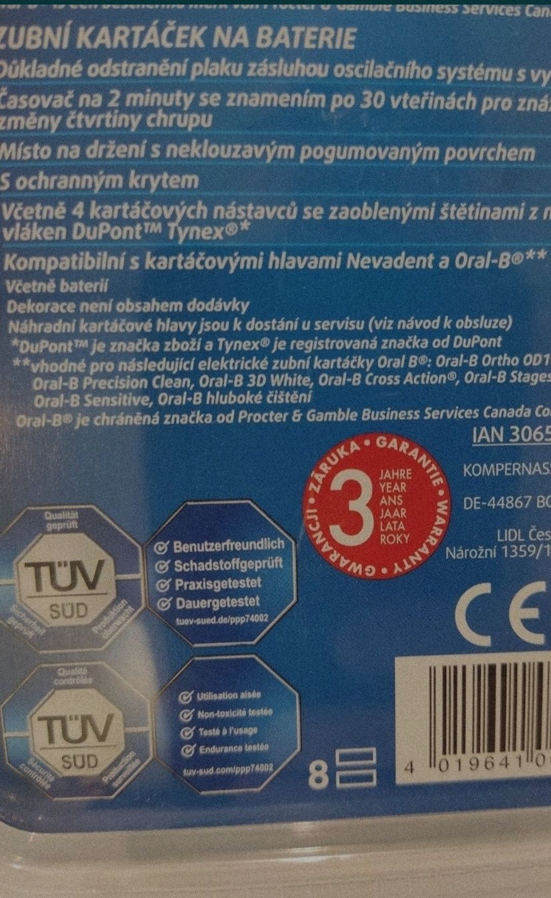 Німеччина Oral-B зубна електрощітка зубная электроника электрическая