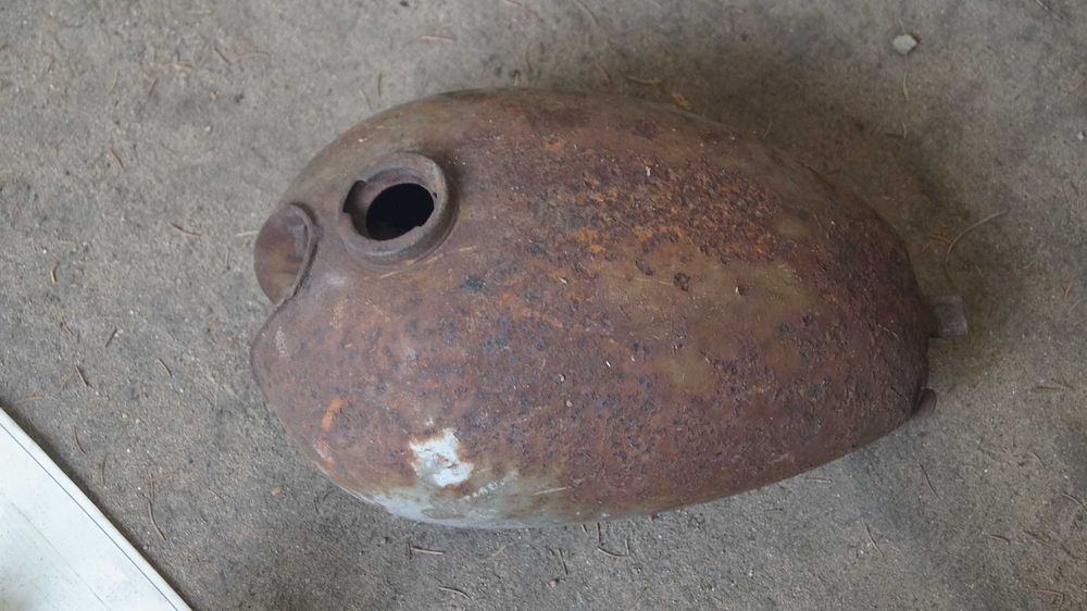 Simson SR1 SR2 zbiornik paliwa bak oryginał