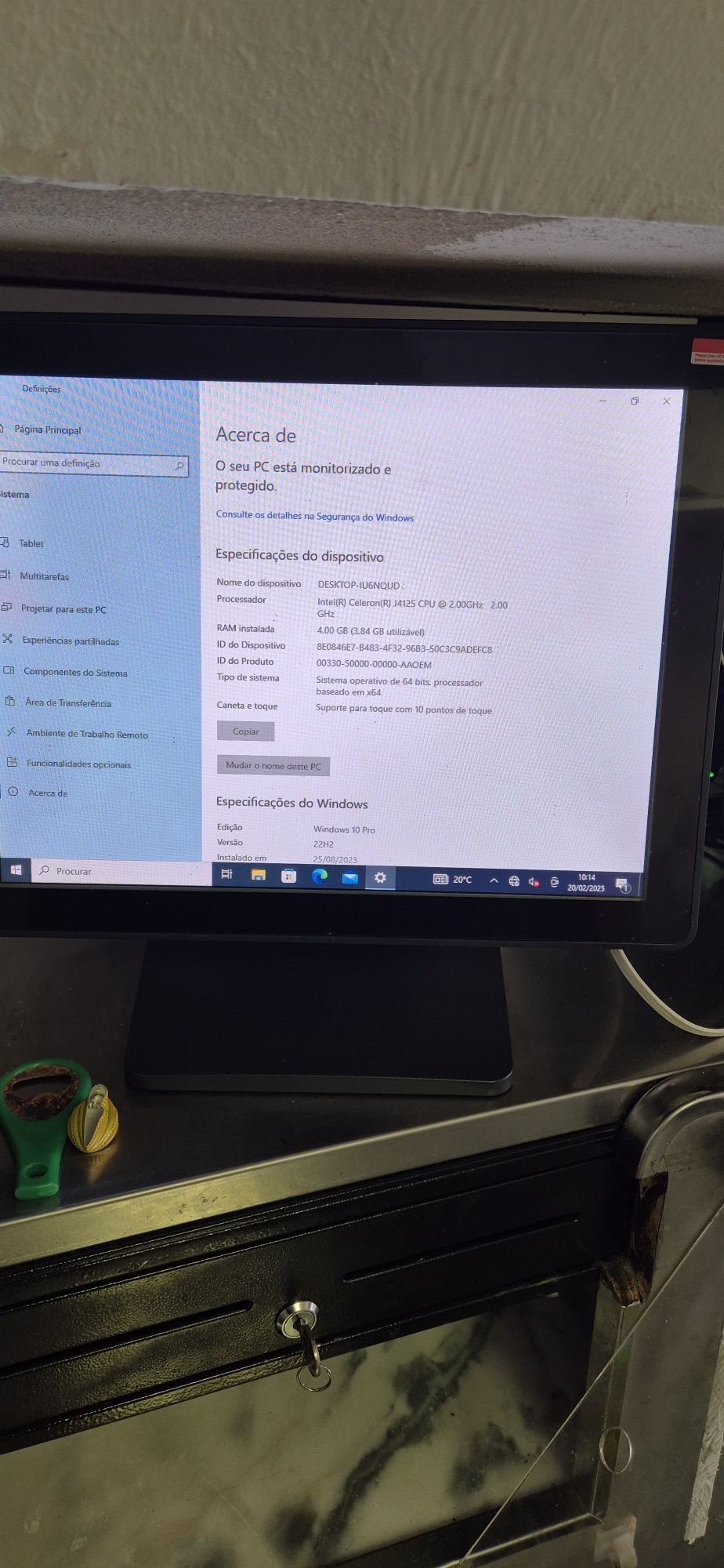 POS como novo com Impressora