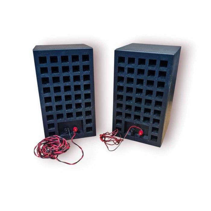 Par de Colunas B&W – 32×22 cm, Preto