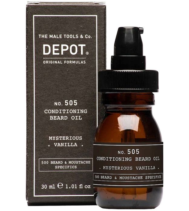 Depot 505 olejek do brody o zapachu wanilii 30ml