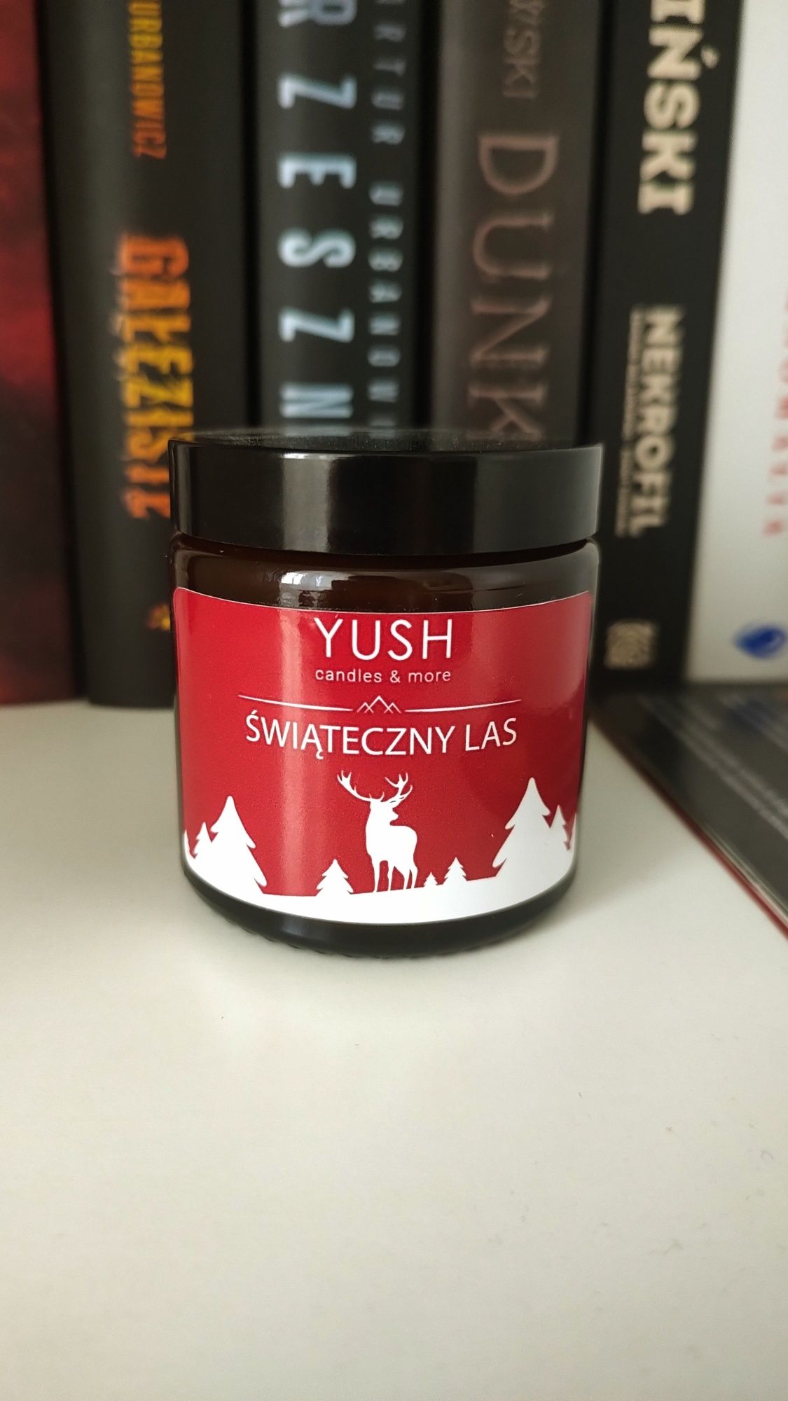 Yush Świeca sojowa Świąteczny Las 120 ml