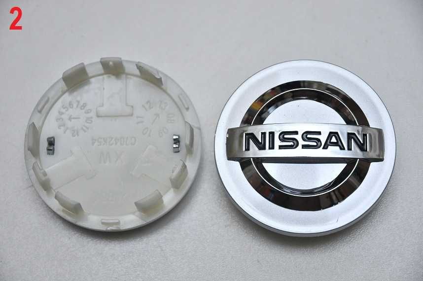 Nissan 54 и 60 мм Колпачки/заглушки для литых дисков Maxima note Leaf