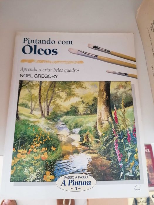 Livro Como Pintar a Óleo de Noel Gregory Passo a Passo