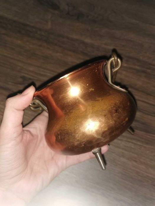 Мідний казанок вінтаж