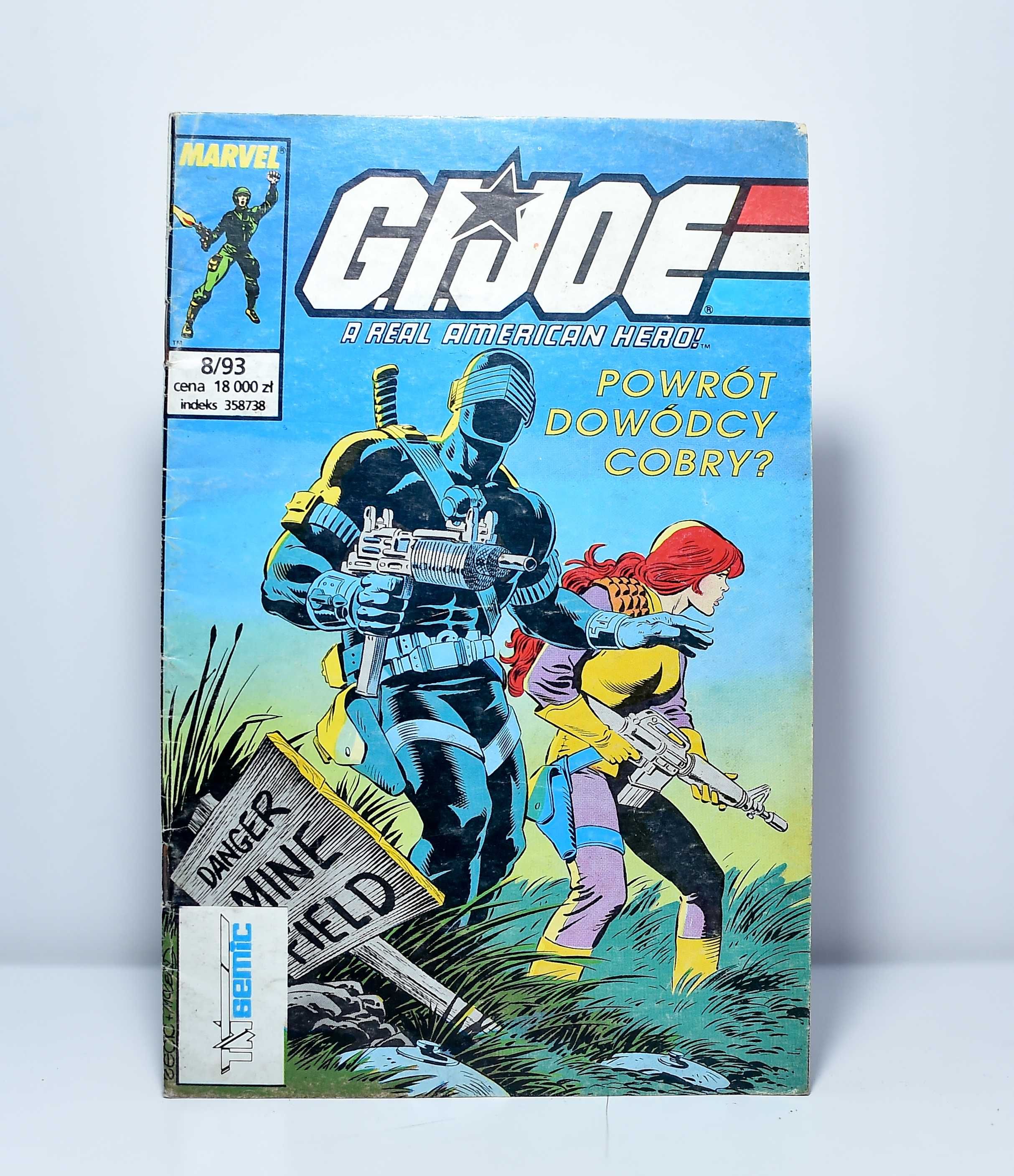 Komiks # G.I.JOE Powrót Dowódcy Cobry? 8/93