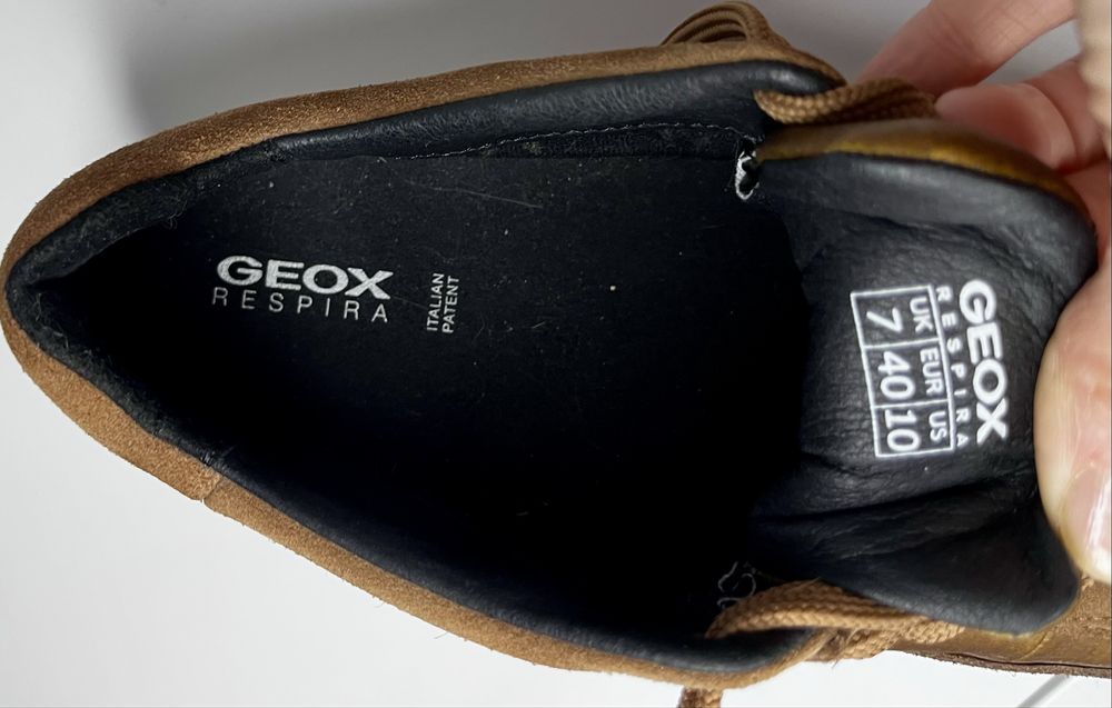 Sneakersy Geox z Gore Texem