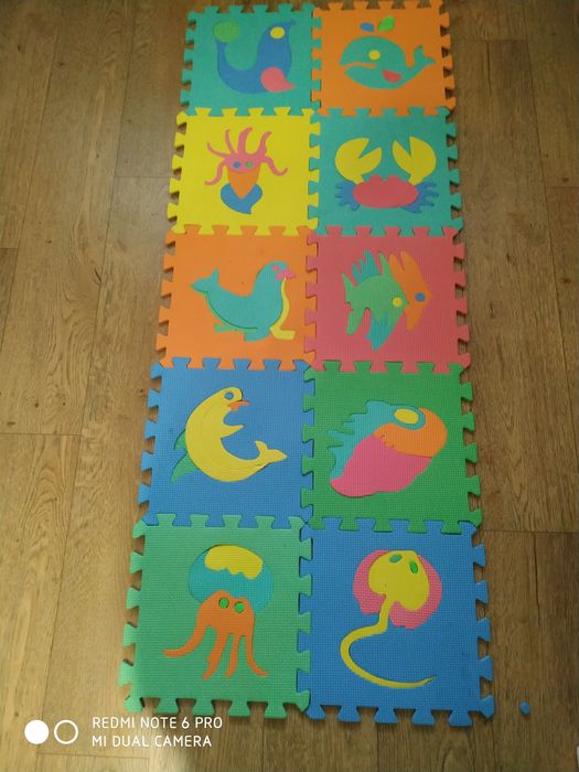 Іграшки килимок- пазл