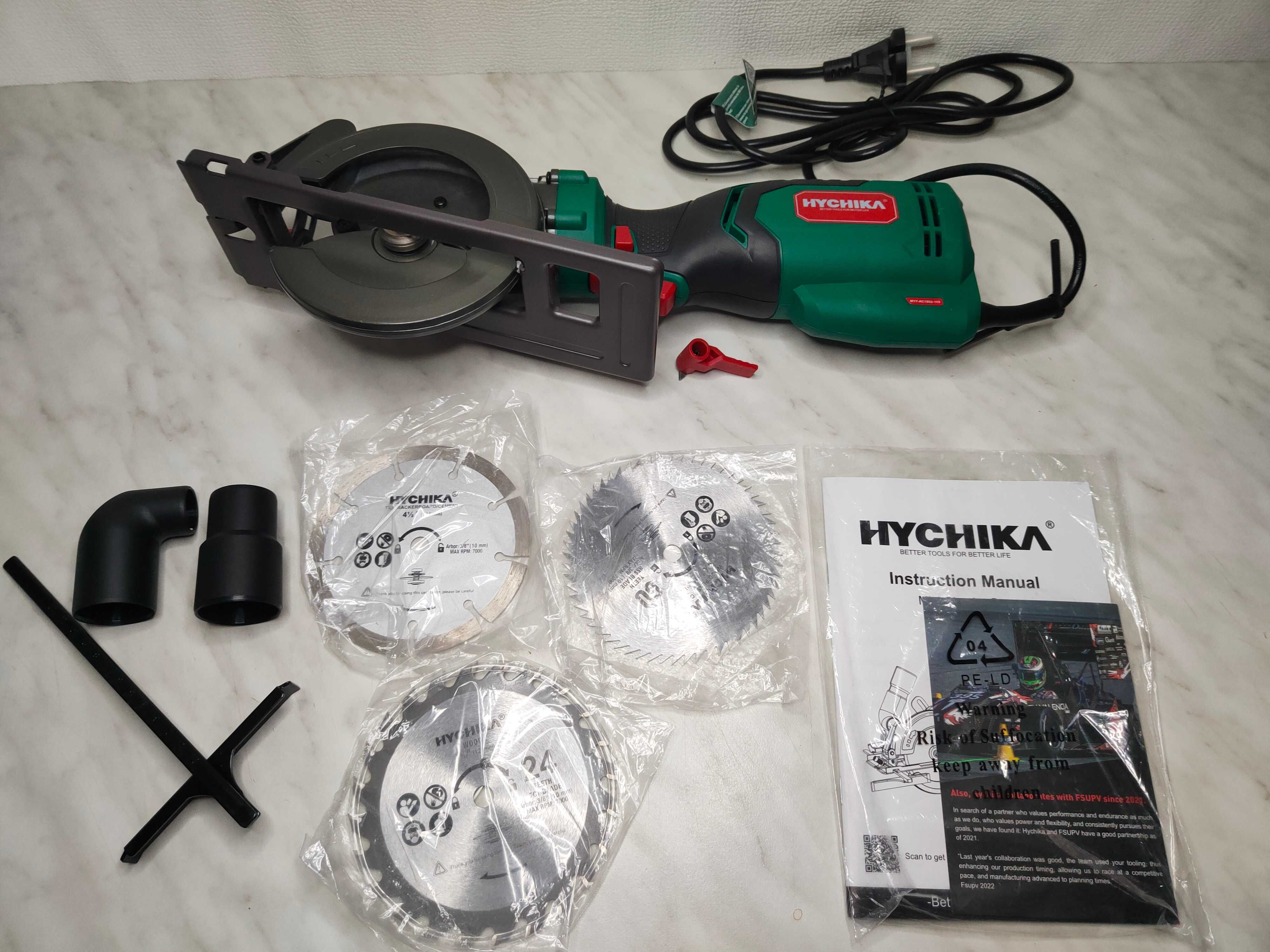 Piła tarczowa Hychika 750 W 115 mm Powystawowy