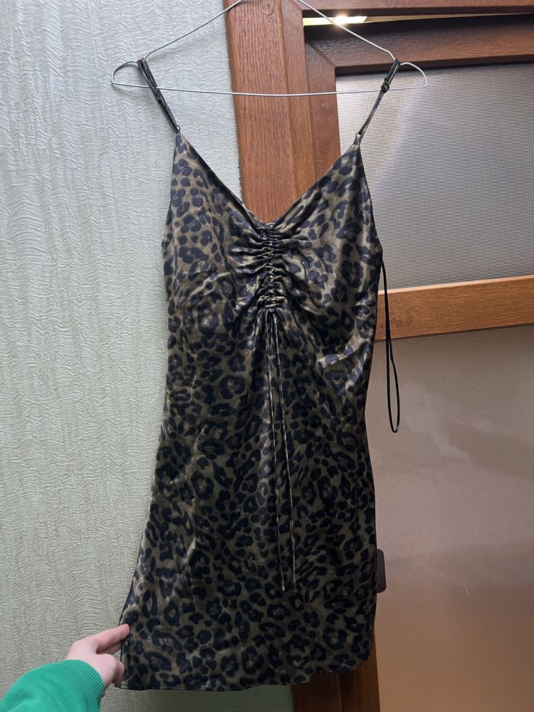 Zara сарафан сукня міні