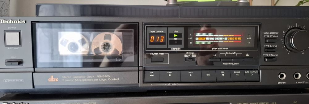 Magnetofon kasetowy technics b405