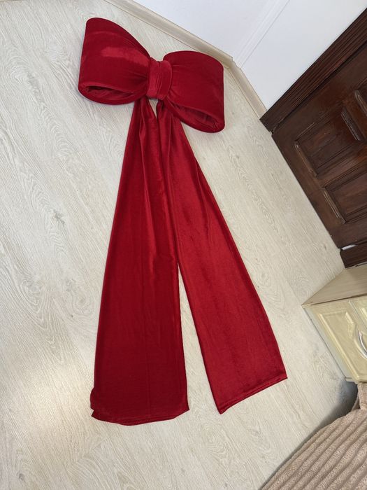 Бант на ялинку, бантик подарунковий, бант новорічний