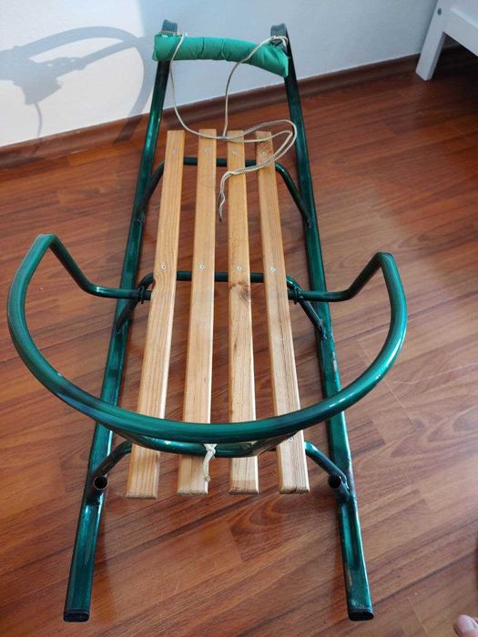 Продам санчата з батьківською ручкою