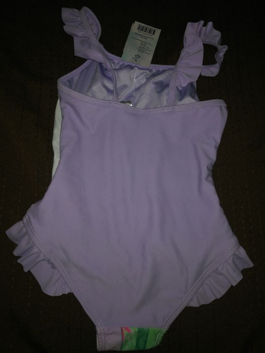Nowy jednoczęściowy strój kąpielowy. Elsa. 98/104. 2-4lata.