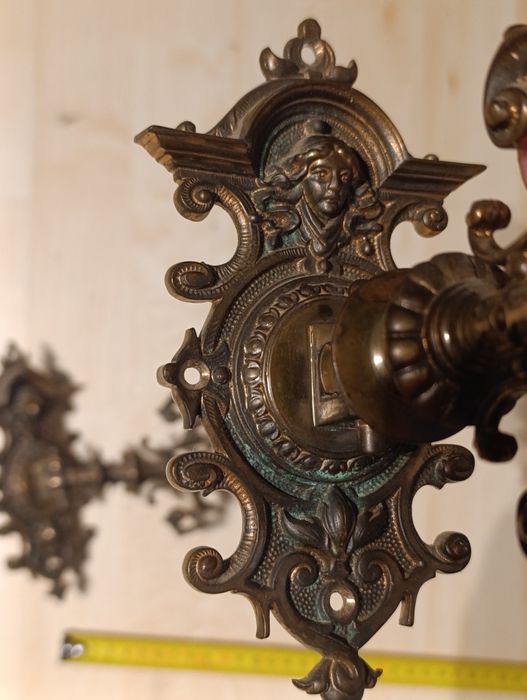 Бронзовый канделябр