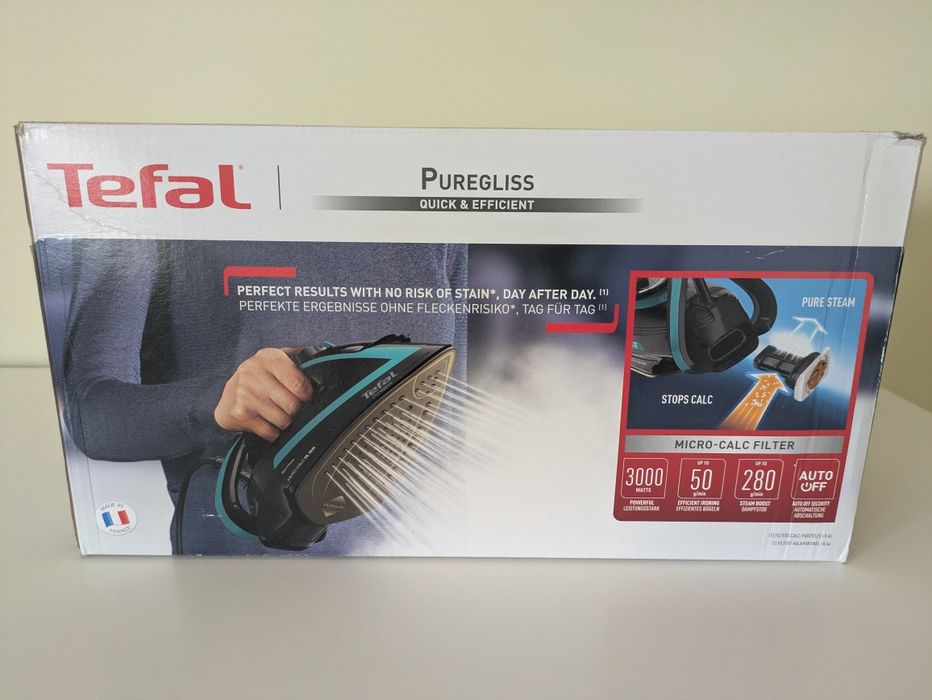Żelazko Tefal puregliss NOWE