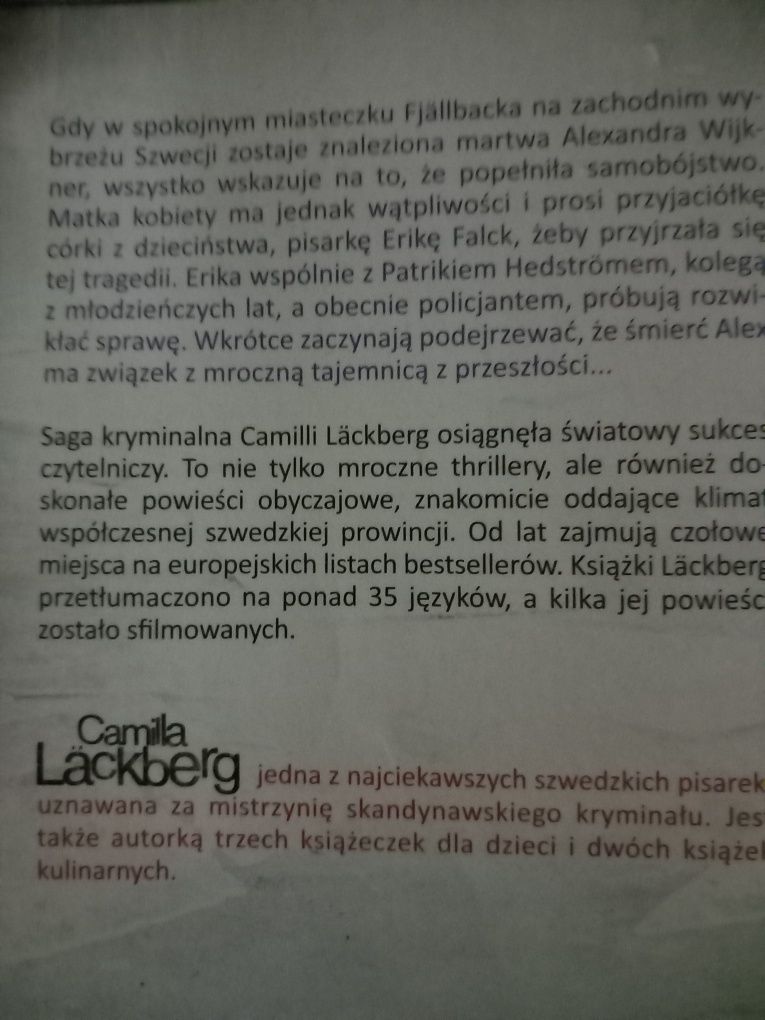 Camilla Läckberg księżniczka z lodu