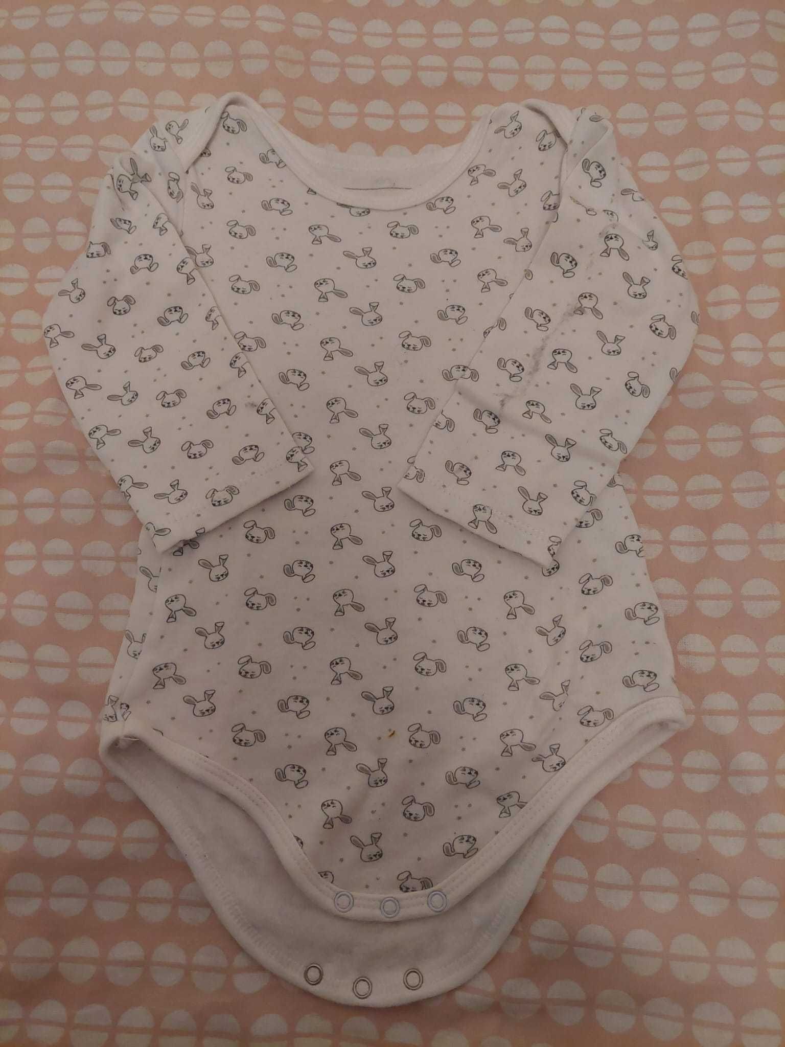 Pijama Brc/Rosa 18/24meses