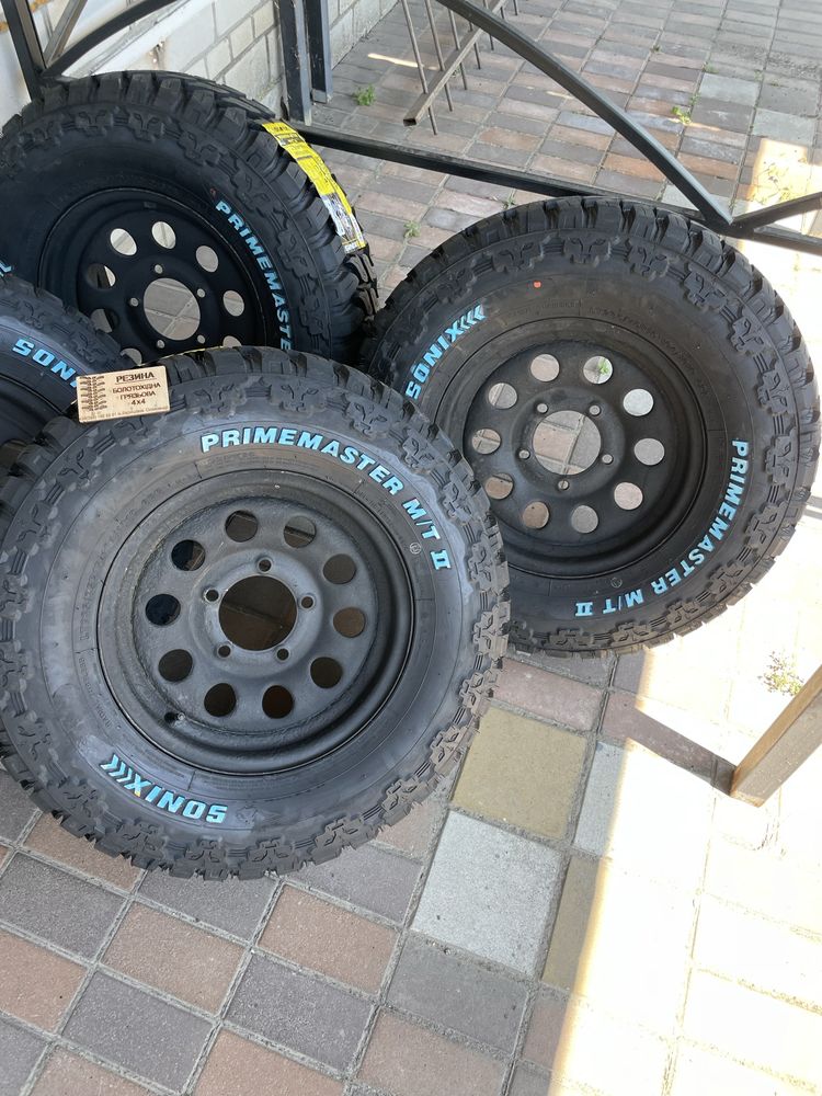 диски 5x139,7 R15 нива уаз буханка грязева резина 235/75 R15 MT