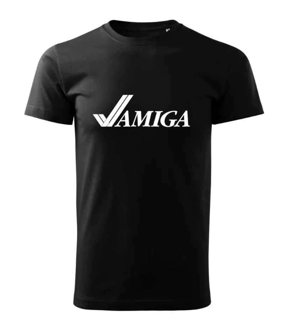 Koszulka bawełniana dla fana retro Amiga 500, Amiga 600, Amiga 1200