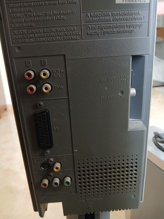 DVD Panasonic Vertical 1000 wats potência