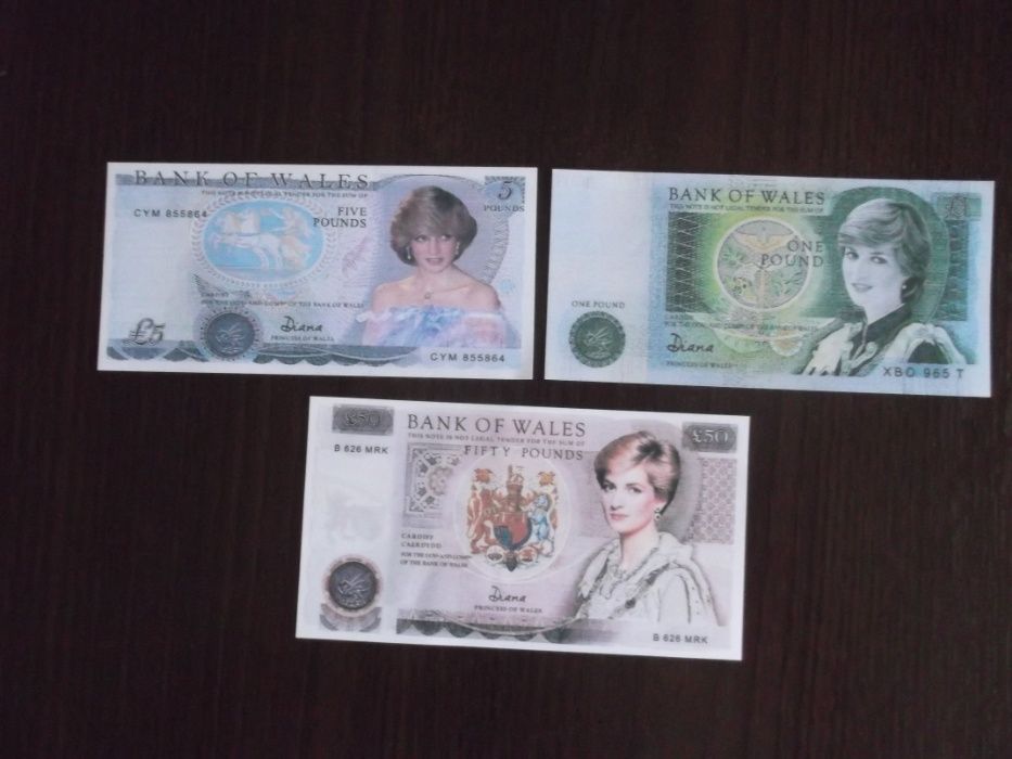 Princess Diana banknoty kolekcjonerskie 026