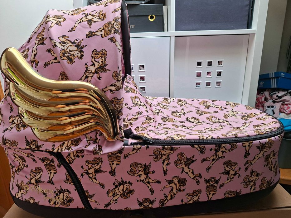 Gondola Cybex Priam Jeremy Scott Pink Cherubus