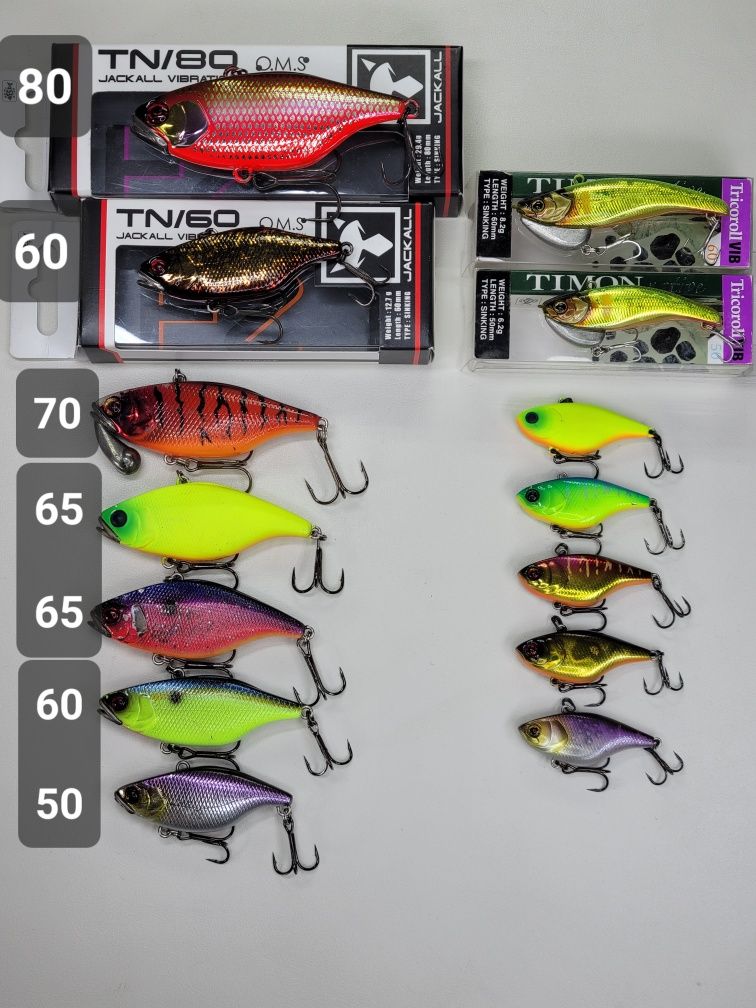Воблеры Jackall :TN ,RS, chuby,mikro tappy, hamakyru , mits
