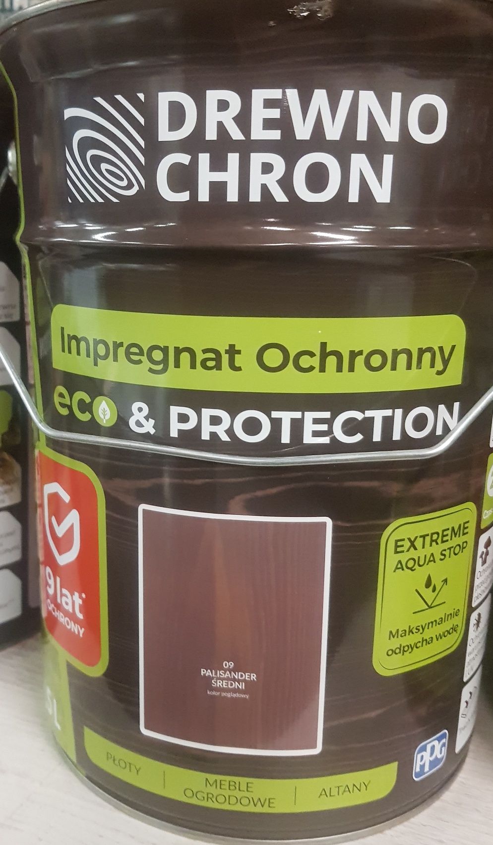 Impregnat Drewnochron Eco Protection Szybkoschnący Tik Dąb Palisander