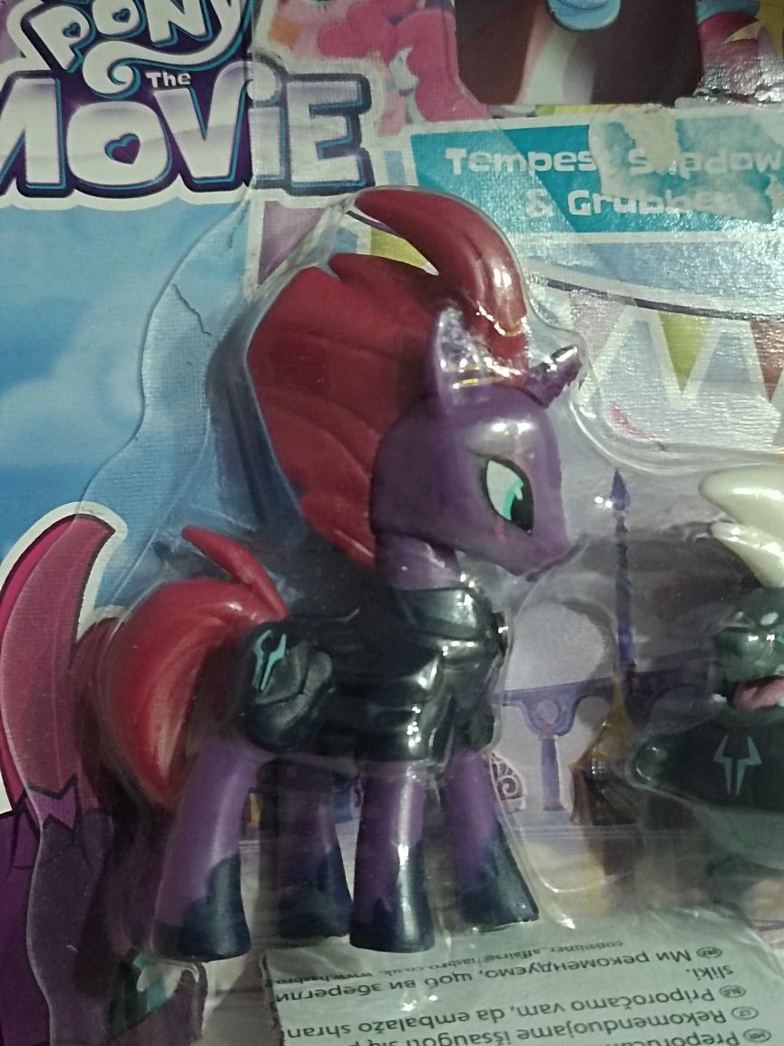 My Little Pony Movie Tempest Shadow Grubber G4 Hasbro MLP unikat nowy