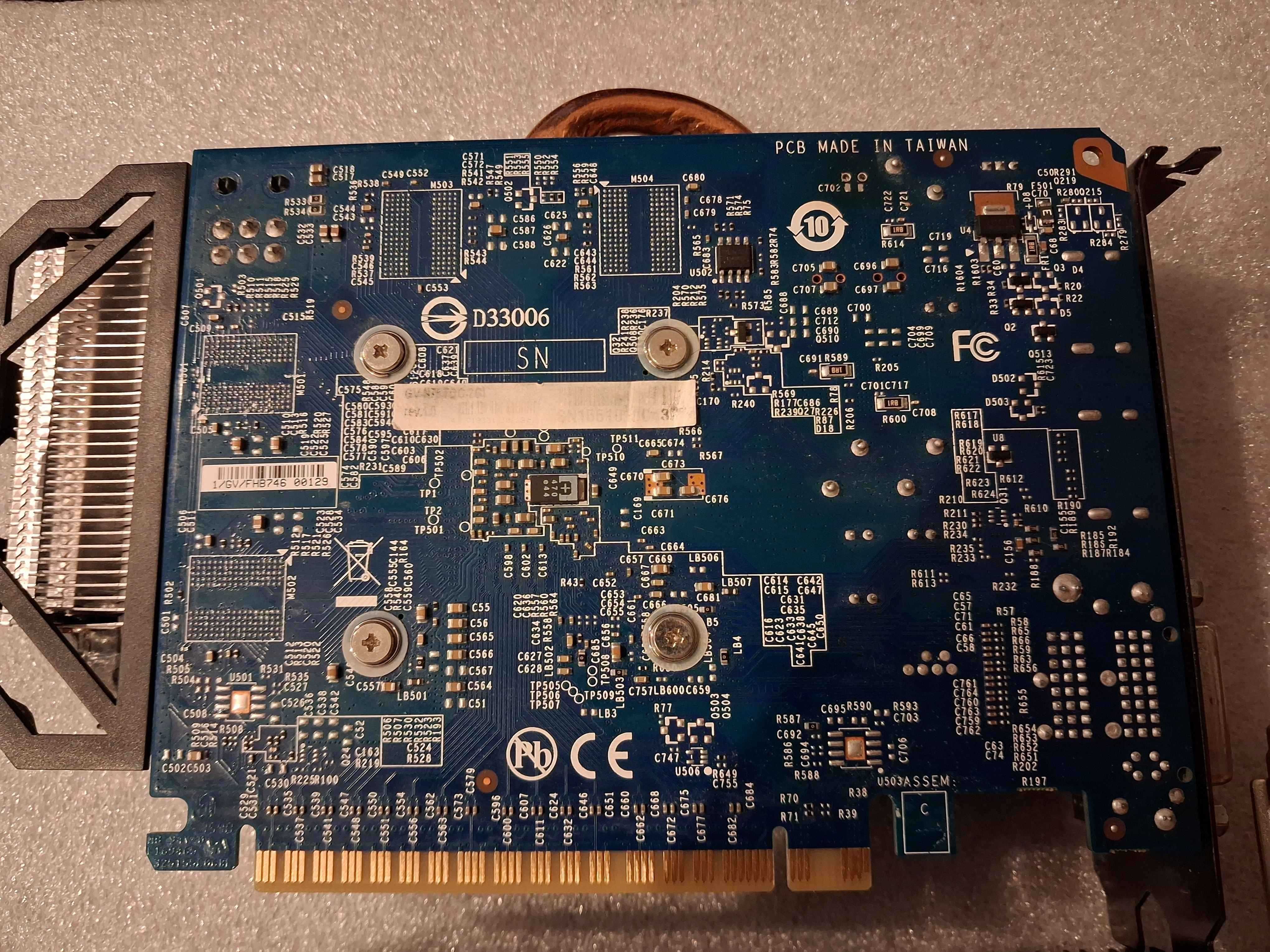 Części komputerowe Płyty główne Karty Graficzne GPU GTX FX GT 1030