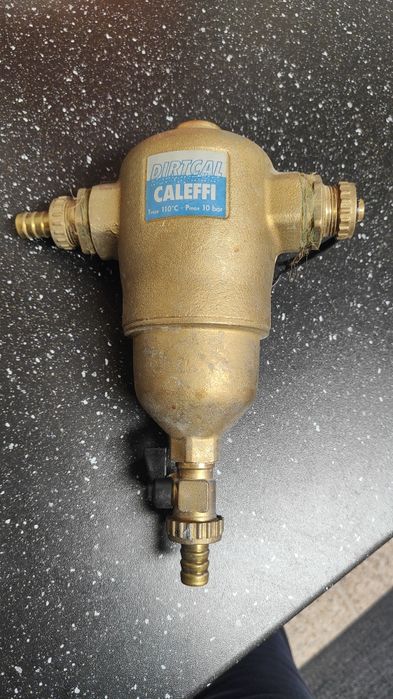 Separador de sujidade aquecimento central