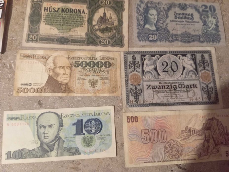 porządki domowe banknoty