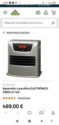 Lareiras elétricas nova na caixa embalada