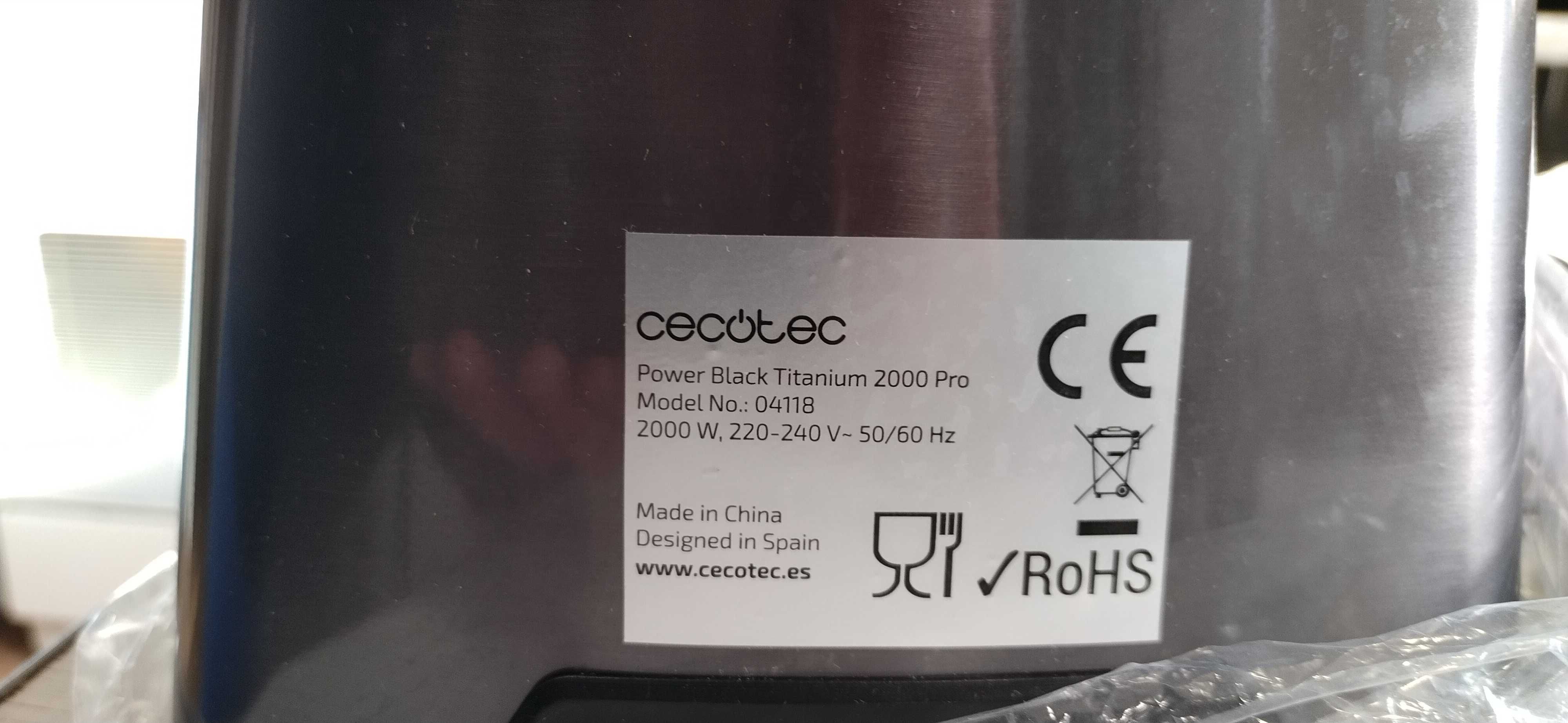 Продам професійний блендер Cecotec Power Titanium 2000 Pro