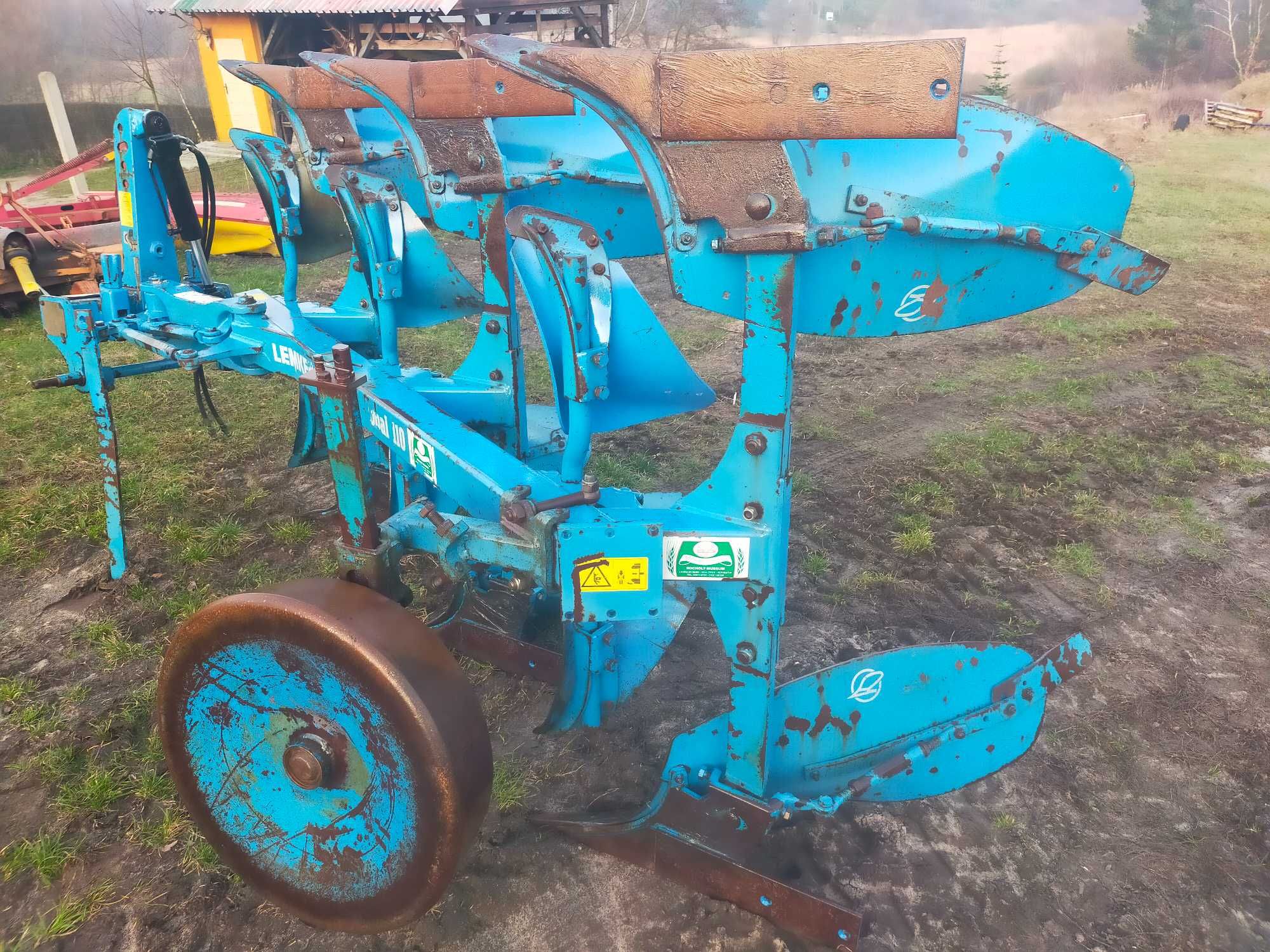 Pług 3 skibowy Lemken Opal 110 obr. hydraulicznie oryginał z Niemiec