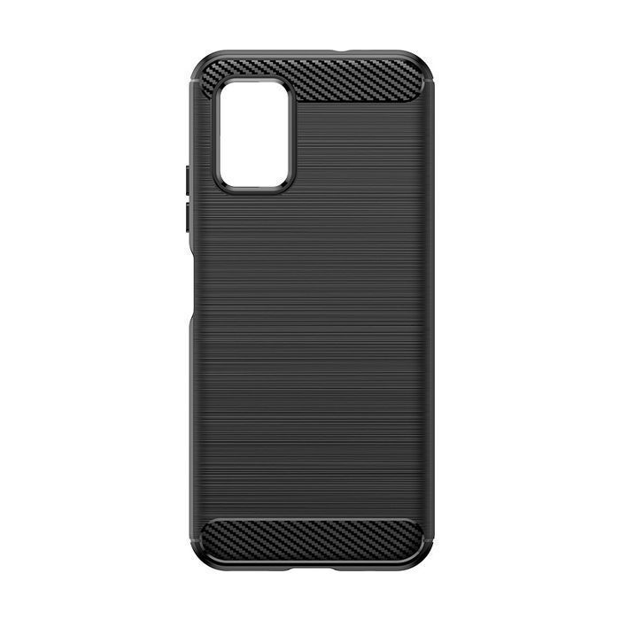 Etui Silikonowe Carbon Case Do Nokia C300 - Czarne