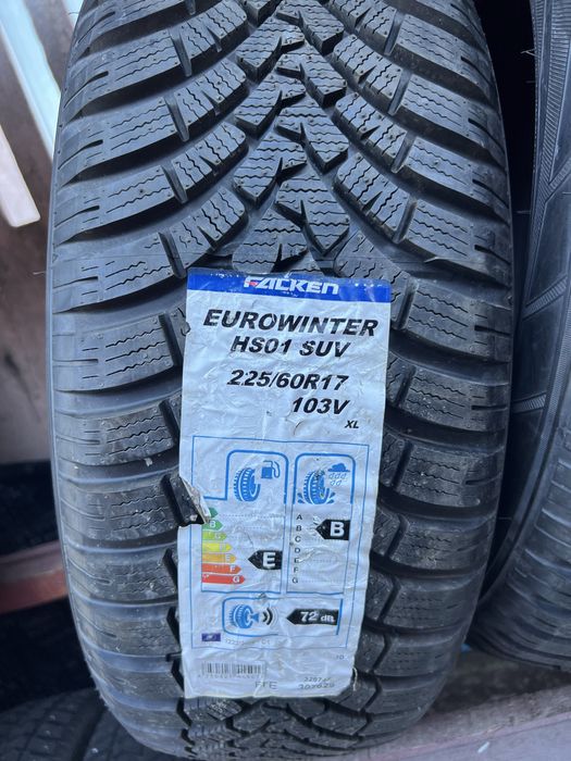 Шини зимові 225/60 r17 Falken Eurowinter HS01 SUV нові 2024