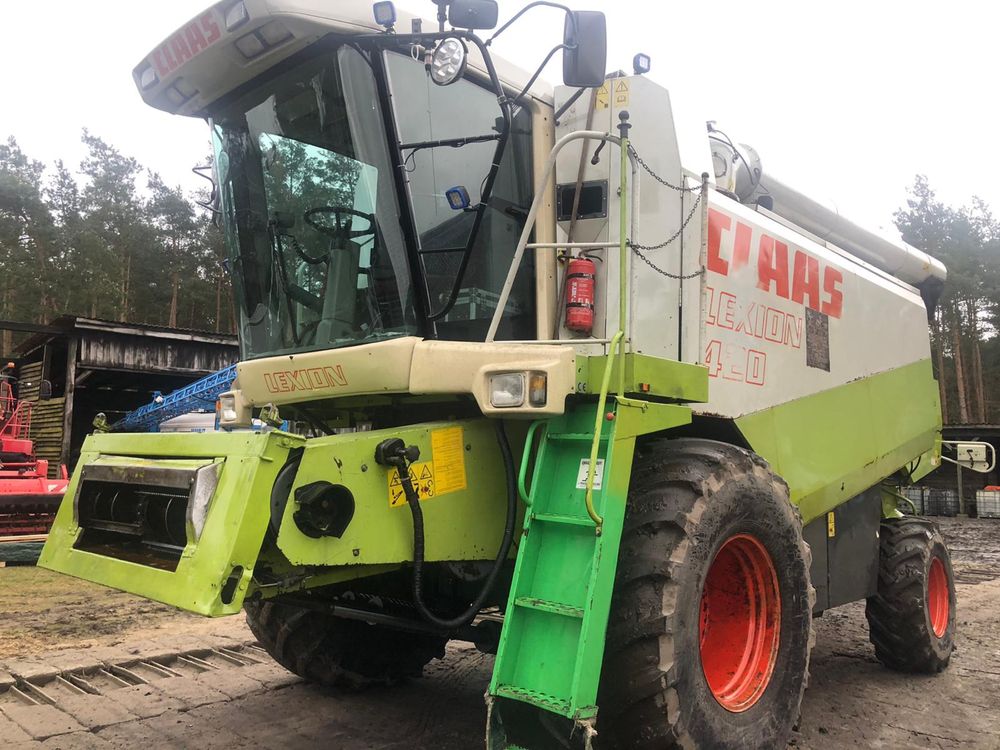 Claas Lexion 420 CEBIS + dwa hedery