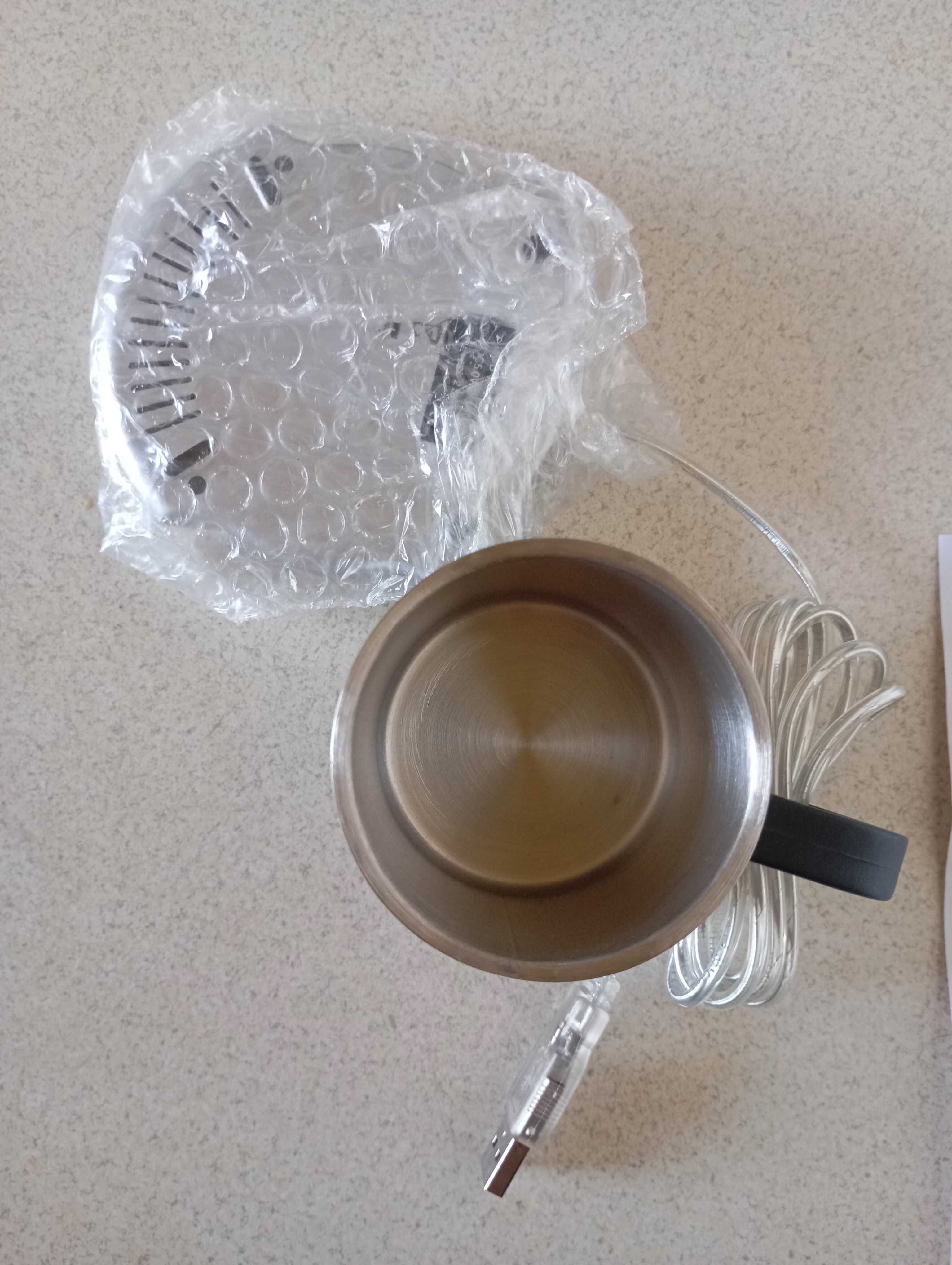 Чашка с подогревом от сети USB WARMER No