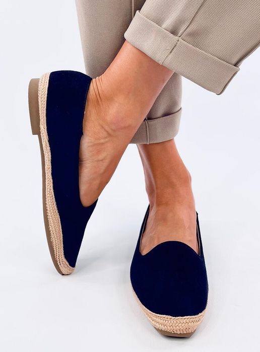 Baleriny Espadryle Damskie Ballot Navy