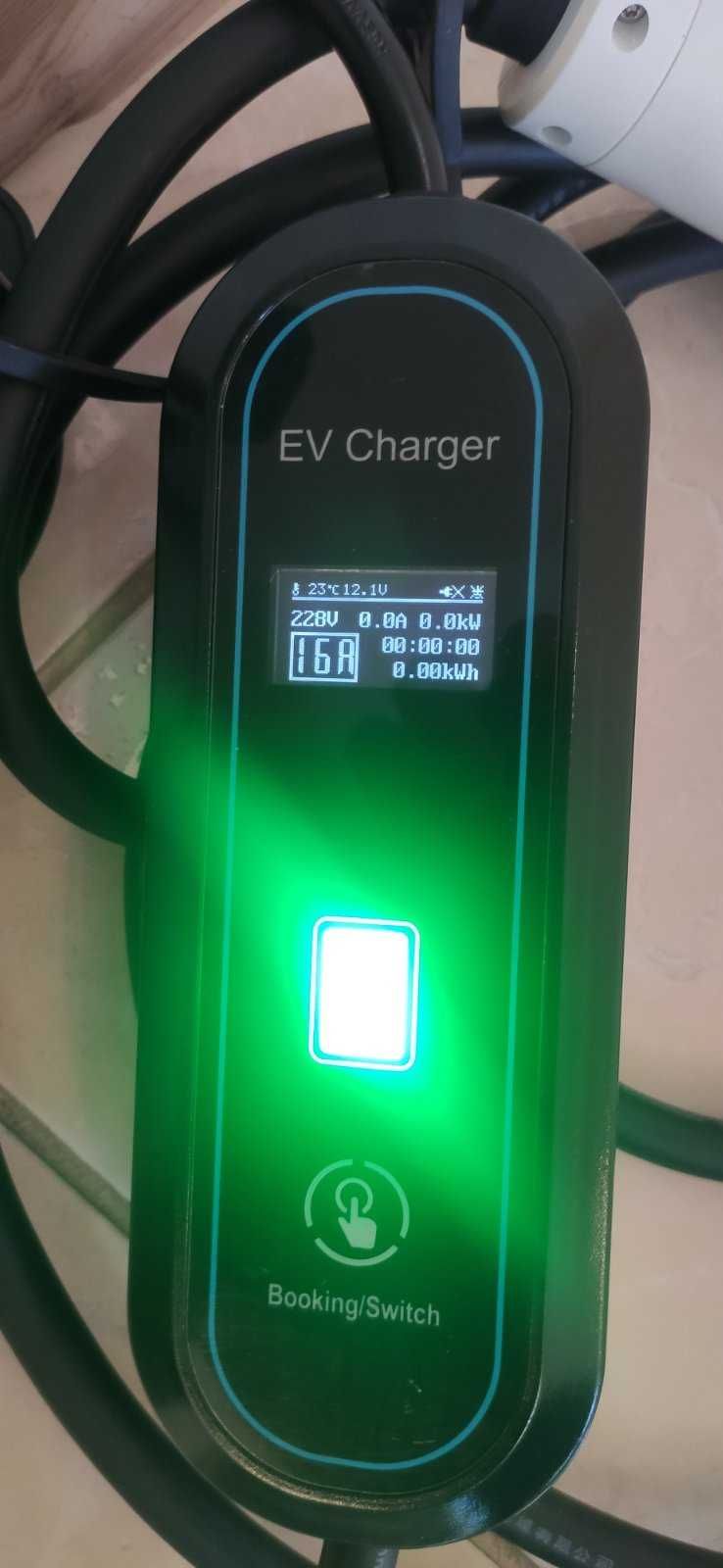 Зарядка для электромобиля eCharger (3.5 кВт) 16А GBT