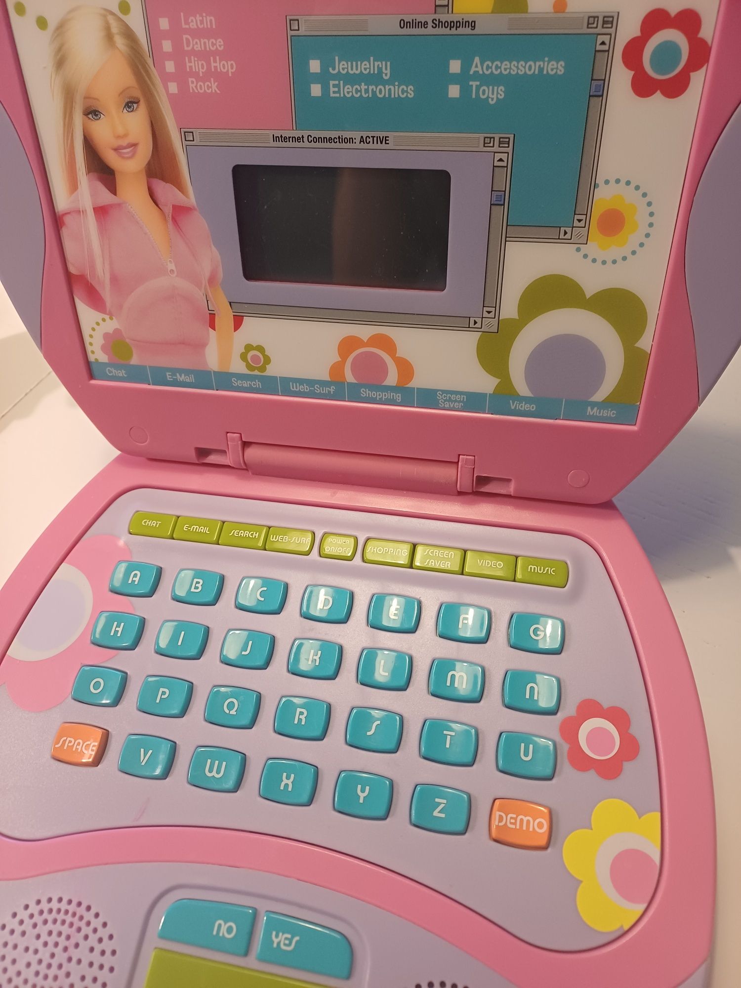 Laptop Barbie w języku angielskim