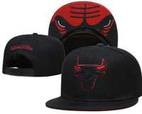 Czapka z daszkiem czarna Chicago Bulls