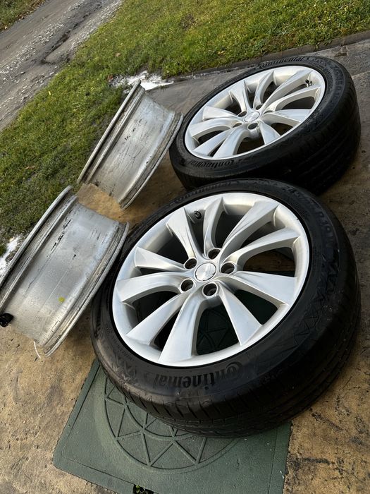 Диски R19 5/120 Tesla model S X Диски оригінальні Тесла Різноширокі