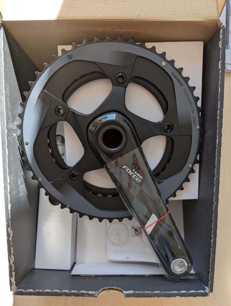 Mechanizm korbowy SRAM Force 22 GXP YAW (39-53T) czarny