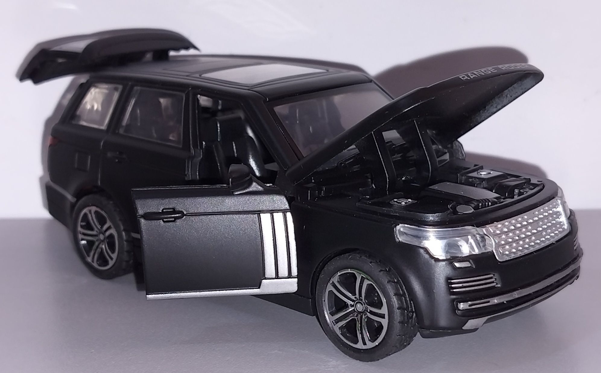 Машинка Range Rover модель 1:32 Автопром Металл звук свет