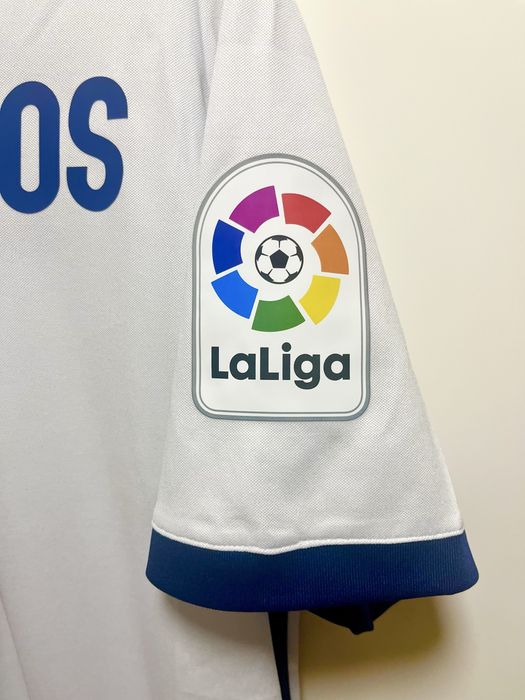 Koszulka Piłkarska Sergio Ramos 4 Real Madryt La Liga XL Retro Vintage