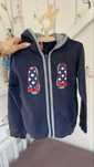 Bluza dresowa z kapturem 116cm