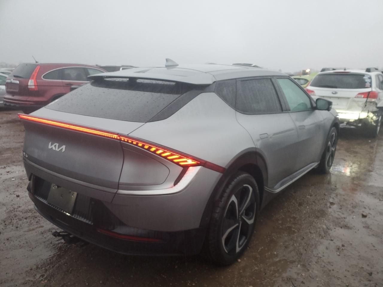 Бампер Kia EV6 2018- разборка киа ев6 запчастини